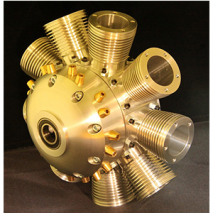 Fabricación de motor radial 9 cilindros